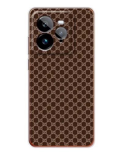Чохол для Realme GT 7Pro з картинкою «Gucci — шоколадна сітка» Чохол для Realme GT 7Pro з картинкою «Gucci — шоколадна сітка»