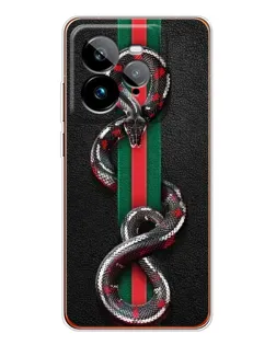 Чохол для Realme GT 7Pro з картинкою «Gucci — змія на смузі»