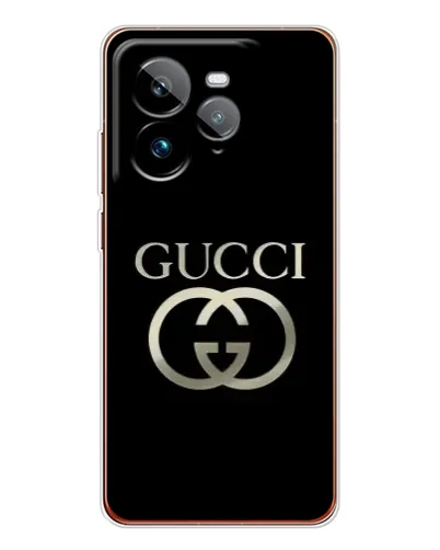 Чохол для Realme GT 7Pro з картинкою «Gucci — золото на чорному» Чохол для Realme GT 7Pro з картинкою «Gucci — золото на чорному»