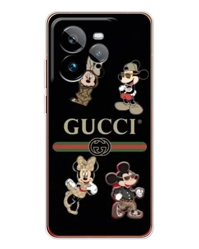 Чохол для Realme GT 7Pro з картинкою «Gucci — герої Disney та монограма» Чохол для Realme GT 7Pro з картинкою «Gucci — герої Disney та монограма»