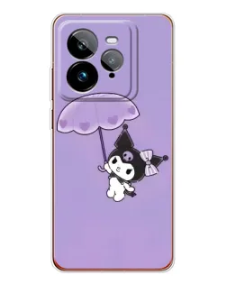 Чехол для Realme GT 7Pro с картинкой «Kuromi с зонтиком»