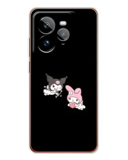Чехол для Realme GT 7Pro с картинкой «My Melody и Kuromi»