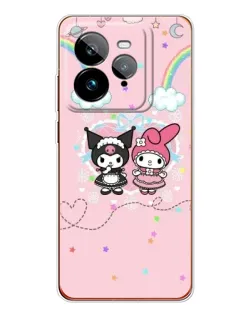Чехол для Realme GT 7Pro с картинкой «My Melody и Kuromi»
