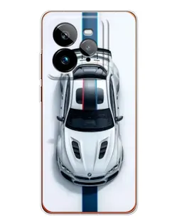 Чехол для Realme GT 7Pro с картинкой «Вид сверху — BMW M» Чехол для Realme GT 7Pro с картинкой «Вид сверху — BMW M»