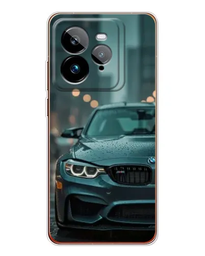 Чехол для Realme GT 7Pro с картинкой «BMW в огнях города»