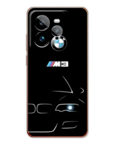 Чехол для Realme GT 7Pro с картинкой «Минималистичный принт BMW M3»