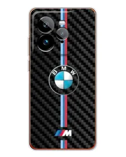 Чехол для Realme GT 7Pro с картинкой «Эмблема BMW и карбон»