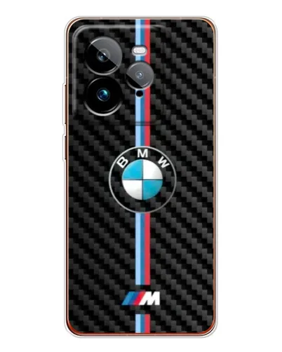 Чехол для Realme GT 7Pro с картинкой «Эмблема BMW и карбон»