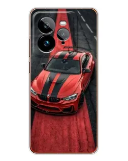 Чехол для Realme GT 7Pro с картинкой «BMW на красной дорожке»