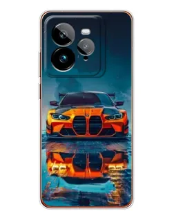 Чохол для Realme GT 7Pro з картинкою «BMW — золота емблема»