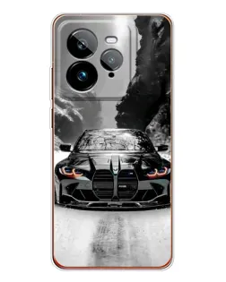 Чохол для Realme GT 7Pro з картинкою «BMW — акварельний дрифт»