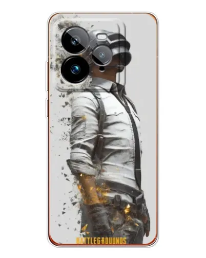 Чохол для Realme GT 7Pro з картинкою «PUBG — боєць у пилу»