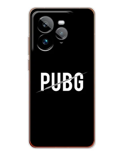Чохол для Realme GT 7Pro з картинкою «PUBG — білий логотип»