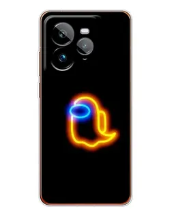Чохол для Realme GT 7Pro з картинкою «Among Us неонове сяйво»