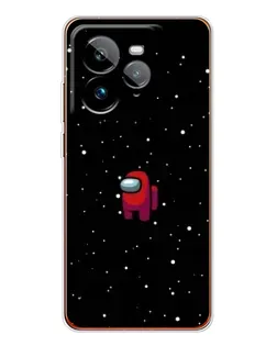 Чехол для Realme GT 7Pro с картинкой «Красный Among Us»
