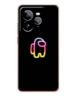 Чехол для Realme GT 7Pro с картинкой «Among Us градиент»