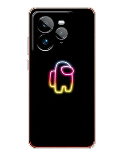 Чехол для Realme GT 7Pro с картинкой «Among Us градиент» Чехол для Realme GT 7Pro с картинкой «Among Us градиент»