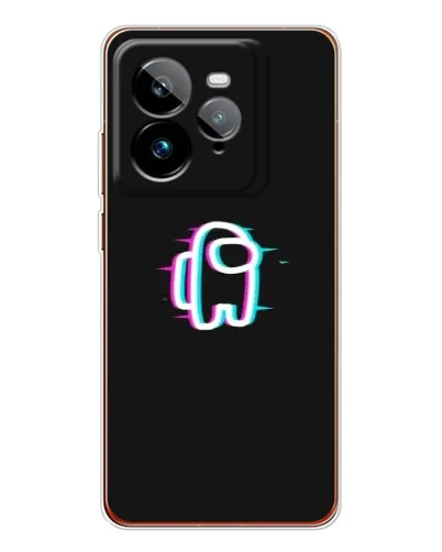 Чехол для Realme GT 7Pro с картинкой «Among Us неон» Чехол для Realme GT 7Pro с картинкой «Among Us неон»