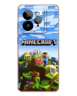Чохол для Realme GT 7Pro з картинкою «Minecraft класичний світ»