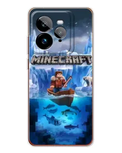 Чохол для Realme GT 7Pro з картинкою «Minecraft льодянийсвіт»
