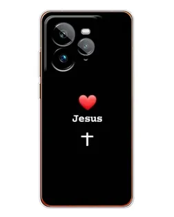 Чохол для Realme GT 7Pro з картинкою «Серце - Jesus»