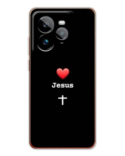 Чохол для Realme GT 7Pro з картинкою «Серце - Jesus»