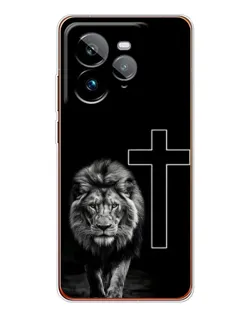 Чохол для Realme GT 7Pro з картинкою «Лев та Хрест»