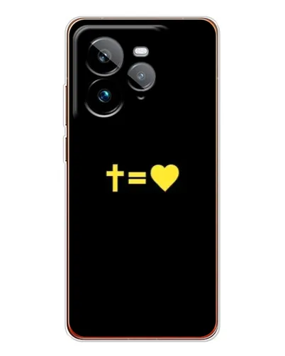 Чохол для Realme GT 7Pro з картинкою «Серце та Хрест»