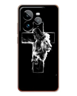 Чохол для Realme GT 7Pro з картинкою «Сяючий хрест Jesus»