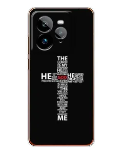 Чохол для Realme GT 7Pro з картинкою «Текстовий хрест»