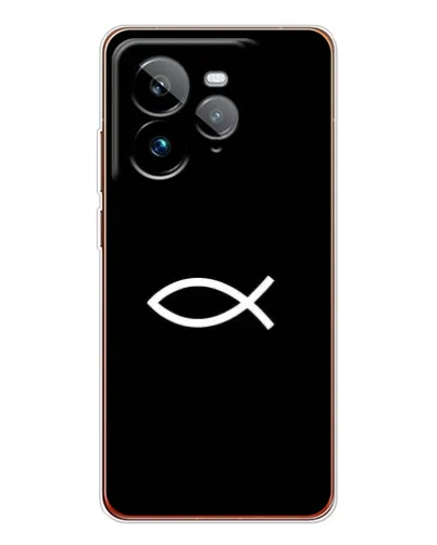 Чехол для Realme GT 7Pro с картинкой «Символ рыбы Jesus» Чехол для Realme GT 7Pro с картинкой «Символ рыбы Jesus»