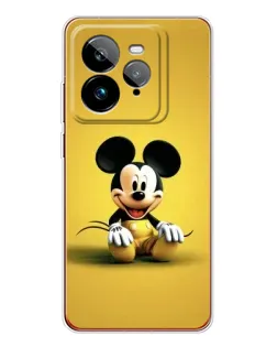 Чехол для Realme GT 7Pro с картинкой «Микки на желтом»