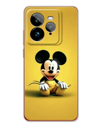 Чехол для Realme GT 7Pro с картинкой «Микки на желтом»