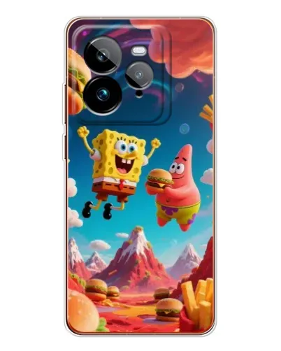 Чохол для Realme GT 7Pro з картинкою «Космічний фастфуд» Чохол для Realme GT 7Pro з картинкою «Космічний фастфуд»