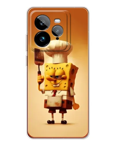 Чохол для Realme GT 7Pro з картинкою «Губка Боб кухар» Чохол для Realme GT 7Pro з картинкою «Губка Боб кухар»