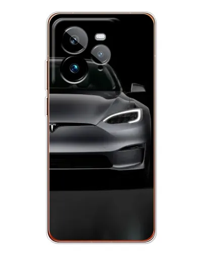 Чехол для Realme GT 7Pro с картинкой «Tesla Model S Look»