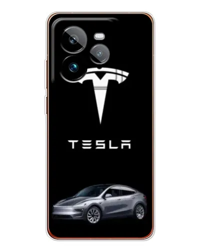 Чехол для Realme GT 7Pro с картинкой «Tesla Model Y»