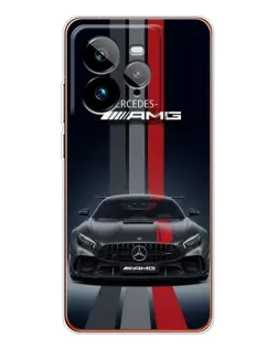 Чохол для Realme GT 7Pro з картинкою «Mercedes — білий карбон»