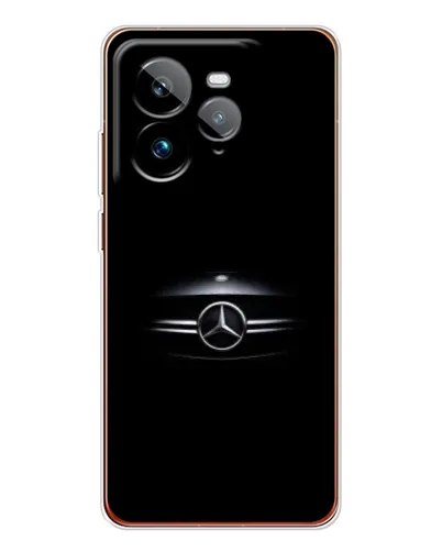 Чехол для Realme GT 7Pro с картинкой «Mercedes — абстрактные линии»
