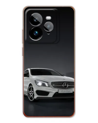 Чехол для Realme GT 7Pro с картинкой «Mercedes AMG GT Silver»