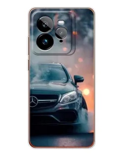 Чехол для Realme GT 7Pro с картинкой «Mercedes — ночной город» Чехол для Realme GT 7Pro с картинкой «Mercedes — ночной город»