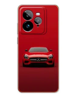 Чехол для Realme GT 7Pro с картинкой «Красный Mercedes AMG»