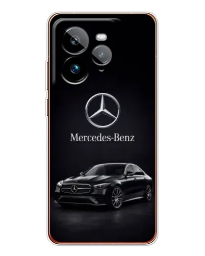 Чехол для Realme GT 7Pro с картинкой «Mercedes — решетка радиатора»