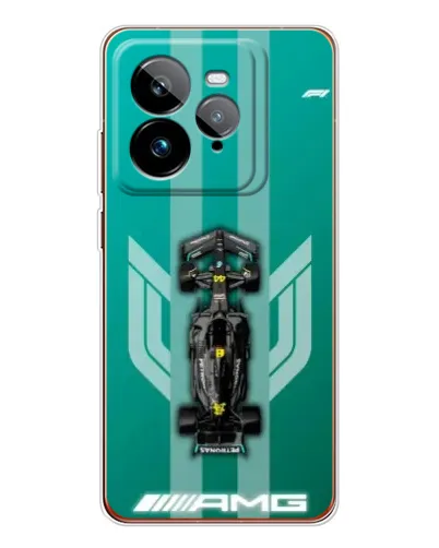 Чехол для Realme GT 7Pro с картинкой «Mercedes AMG Petronas»