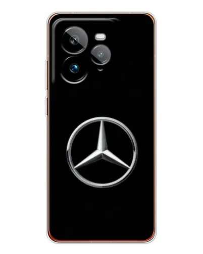 Чехол для Realme GT 7Pro с картинкой «Mercedes классический лого»