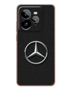 Чехол для Realme GT 7Pro с картинкой «Карбоновый Mercedes стиль»