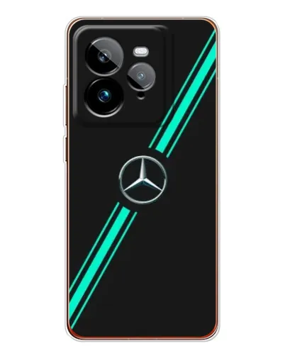 Чехол для Realme GT 7Pro с картинкой «Спортивные линии Mercedes» Чехол для Realme GT 7Pro с картинкой «Спортивные линии Mercedes»