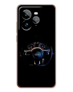 Чохол для Realme GT 7Pro з картинкою «Салон Audi — кермо»