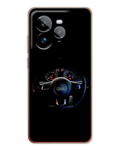 Чехол для Realme GT 7Pro с картинкой «Салон Audi — руль» Чехол для Realme GT 7Pro с картинкой «Салон Audi — руль»