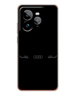 Чехол для Realme GT 7Pro с картинкой «Audi — световой подпись» Чехол для Realme GT 7Pro с картинкой «Audi — световой подпись»